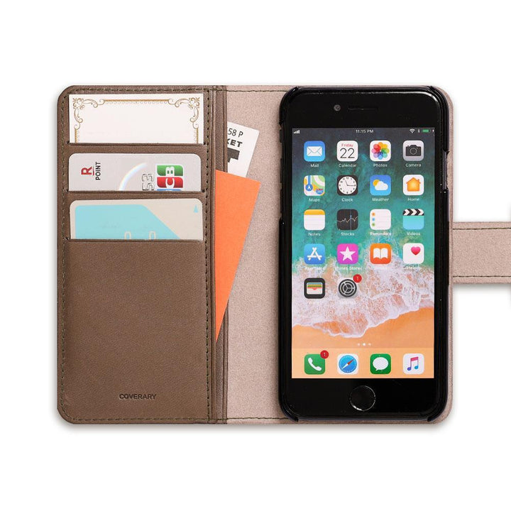 Genuine Leather Tochigi Leather Card Storage Twist Wallet Case (with Belt) Google Pixel Series