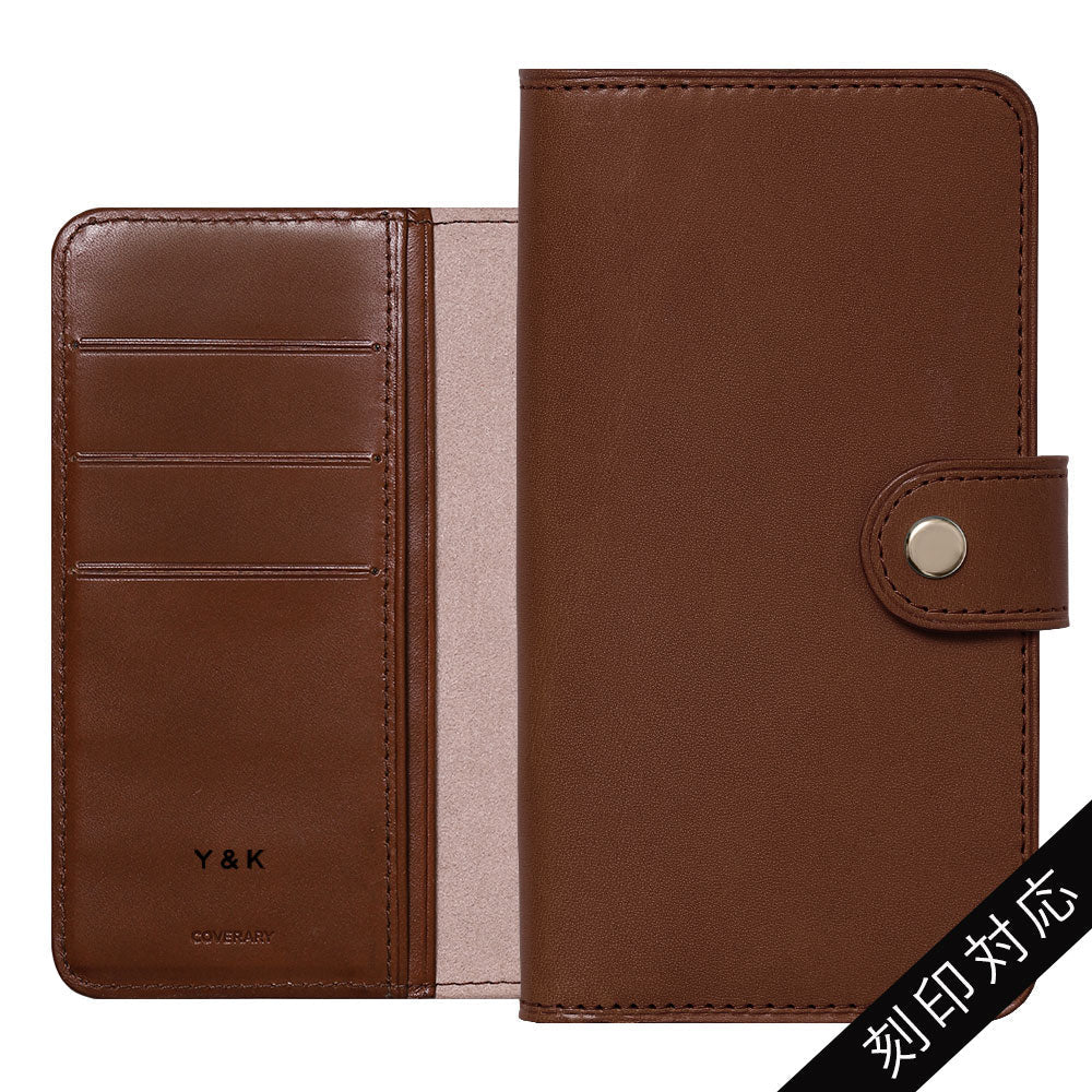 Genuine Leather Tochigi Leather Name Engraving Laser Engraving (Branding) Notebook Case (with Belt) Google Pixel Series