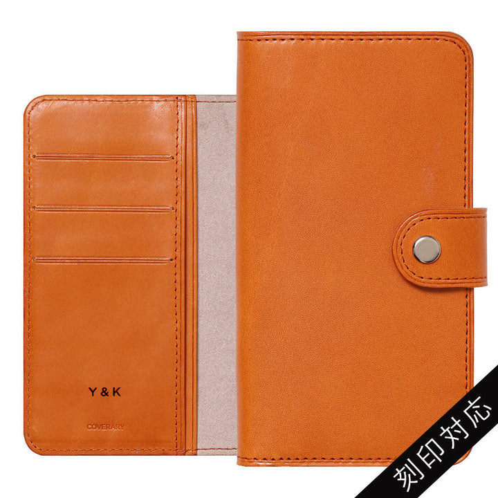 Genuine Leather Tochigi Leather Name Engraving Laser Engraving (Branding) Notebook Case (with Belt) Google Pixel Series