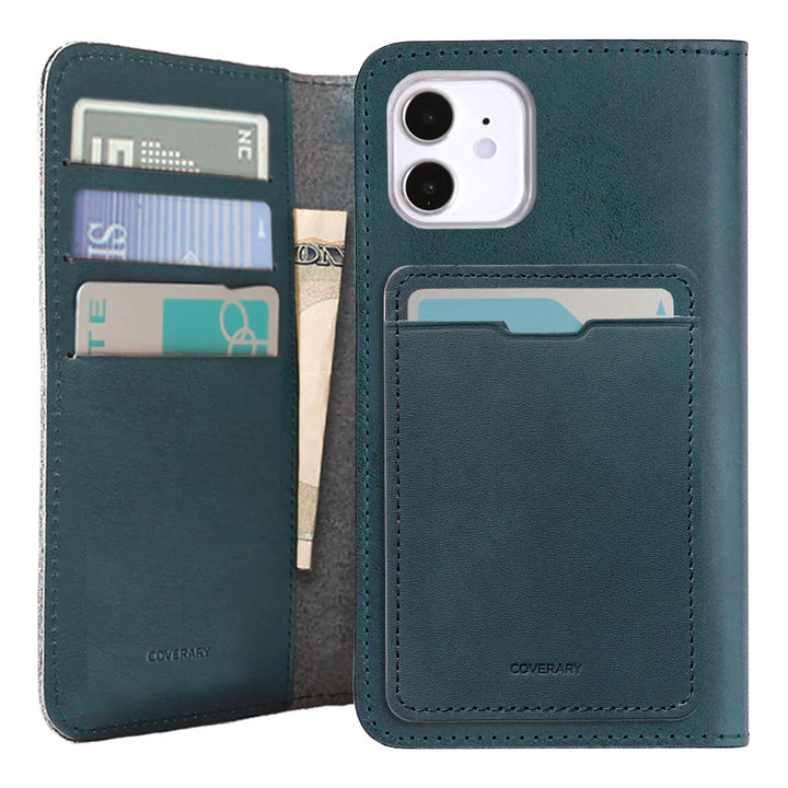 Genuine leather Tochigi leather with selectable back pocket card storage notebook-style case