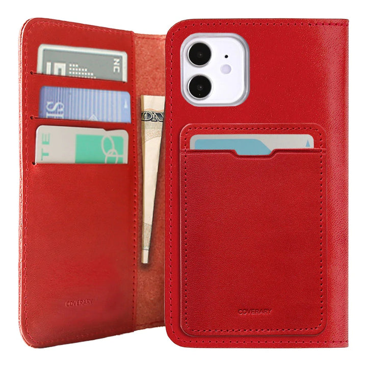 Genuine leather Tochigi leather with selectable back pocket card storage notebook-style case