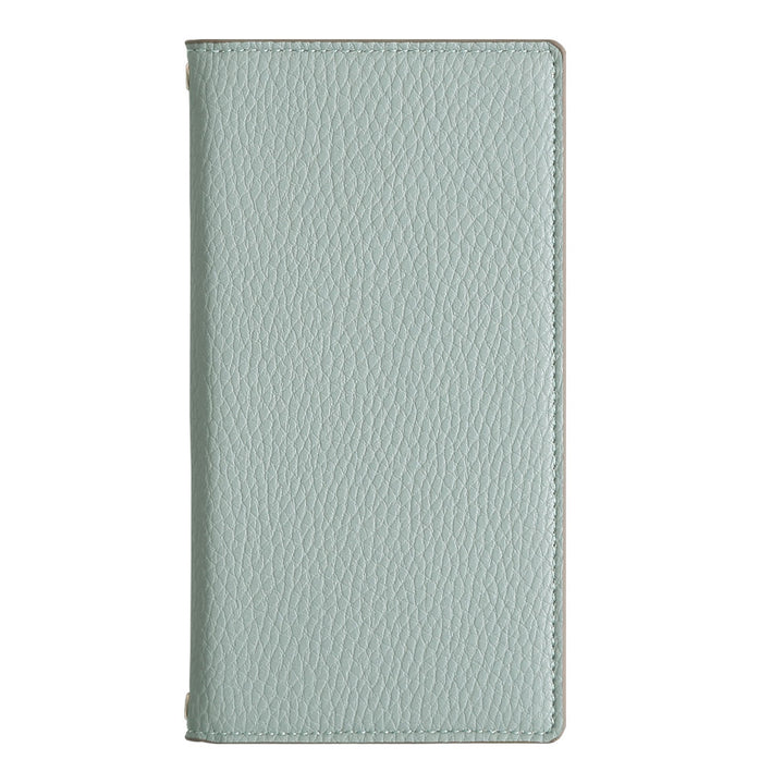 Vegan leather smoky color folio case