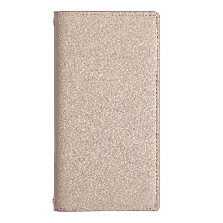 Vegan leather smoky color folio case