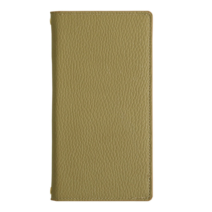 Vegan leather smoky color folio case