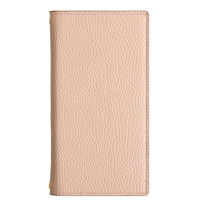 Vegan leather smoky color folio case AQUOS series