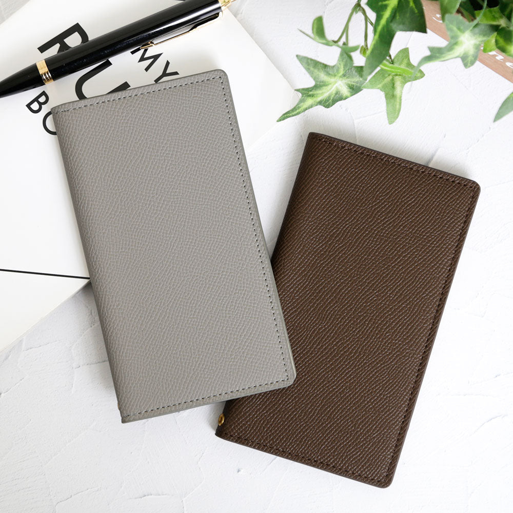 Vegan leather basic color stand function folio case for iPhone series