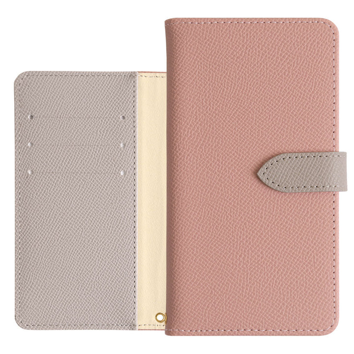 ヴィーガンレザー バイカラー スタンド機能 手帳型ケース（ベルトあり） Google Pixelシリーズ