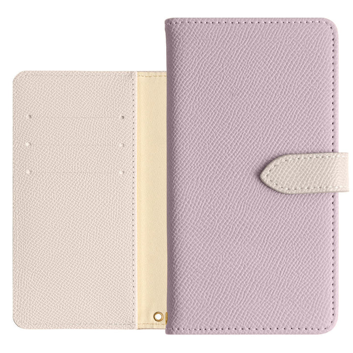 ヴィーガンレザー バイカラー スタンド機能 手帳型ケース（ベルトあり） Google Pixelシリーズ