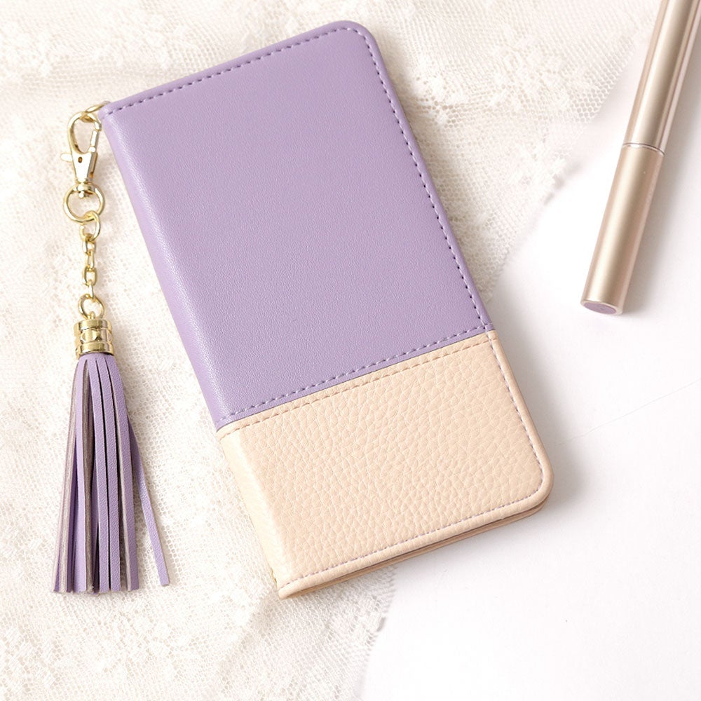 Mobile Wi-Fi Mobile Router Case Vegan Leather with Tassel Notebook-style Case