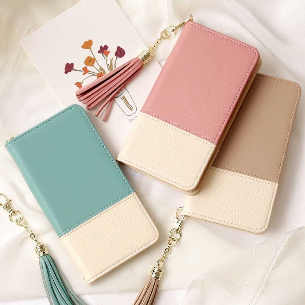Mobile Wi-Fi Mobile Router Case Vegan Leather with Tassel Notebook-style Case