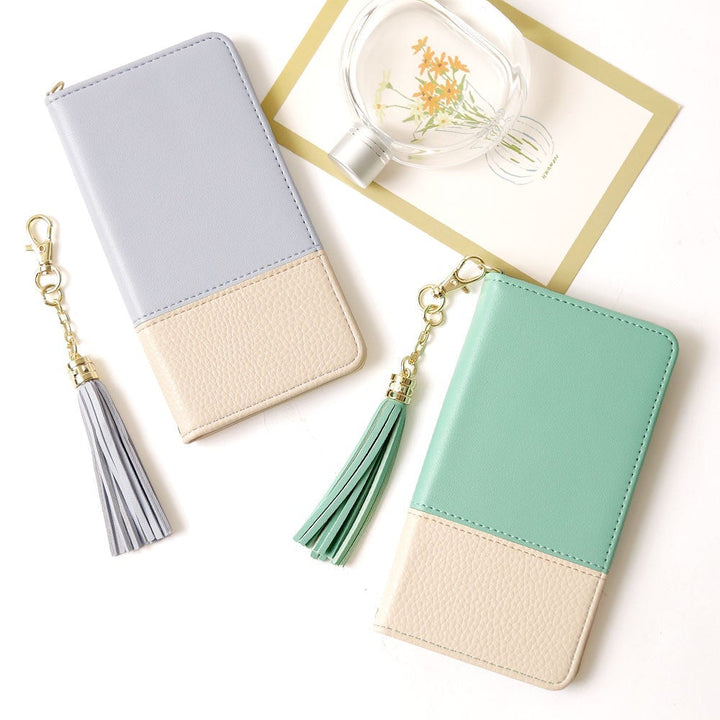 Mobile Wi-Fi Mobile Router Case Vegan Leather with Tassel Notebook-style Case
