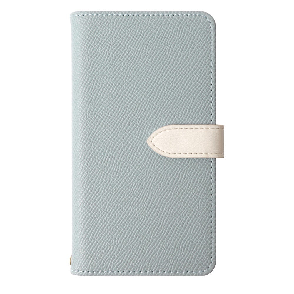 Étui pour routeur mobile Wi-Fi en cuir végan bicolore avec ceinture, fonction support, étui portefeuille (avec ceinture)