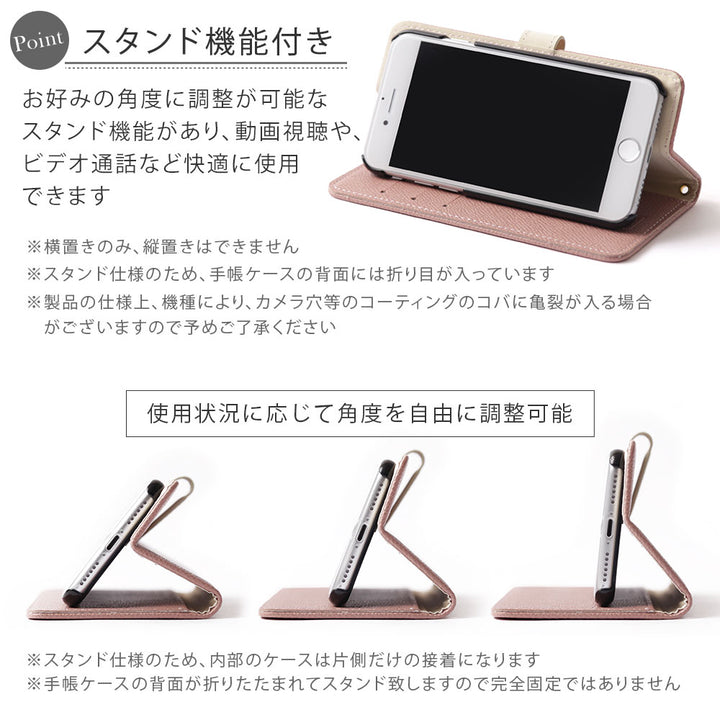 Vegan leather bi-color belt stand function wallet case (with belt)