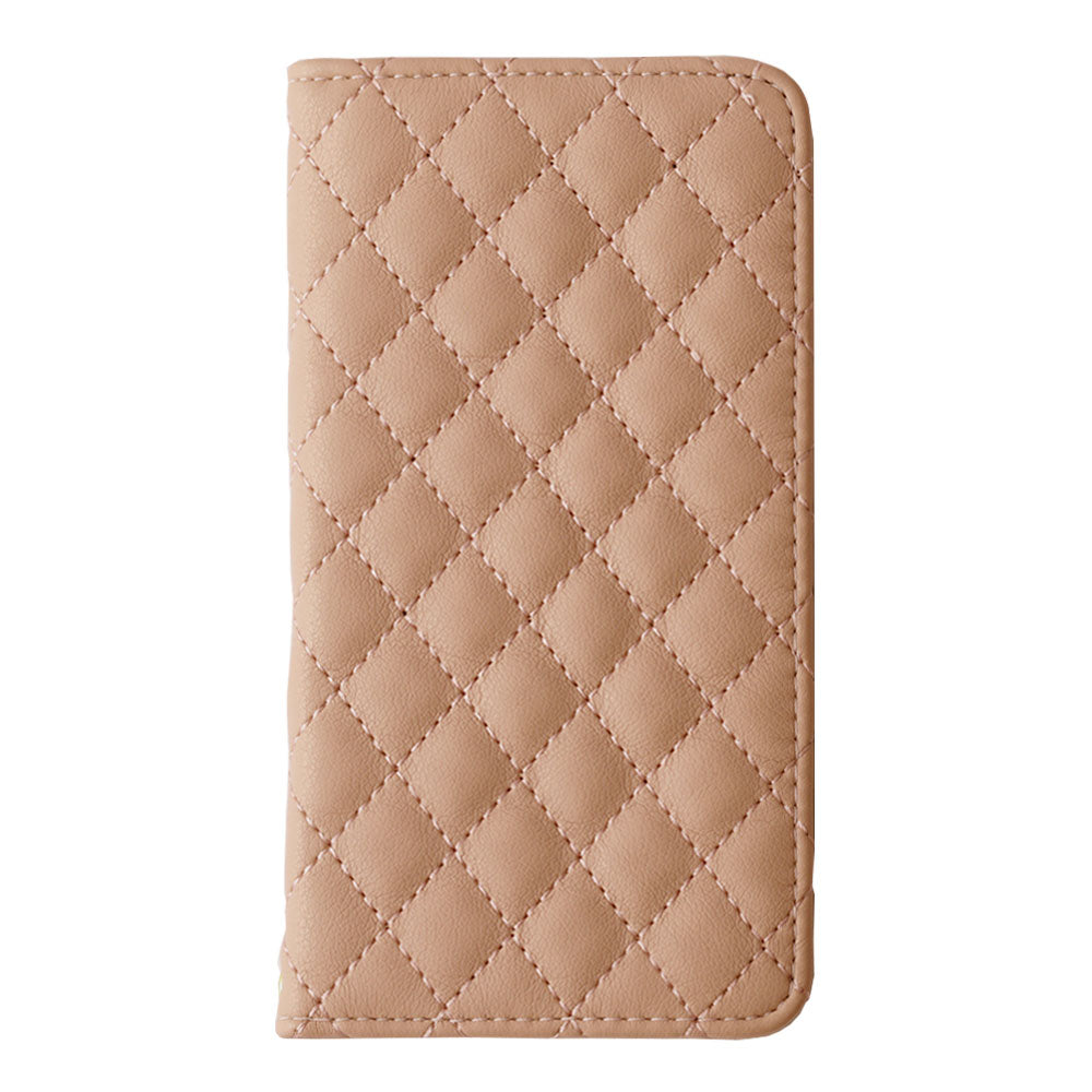 Quilted Diary Case with Mirror for AQUOS Series