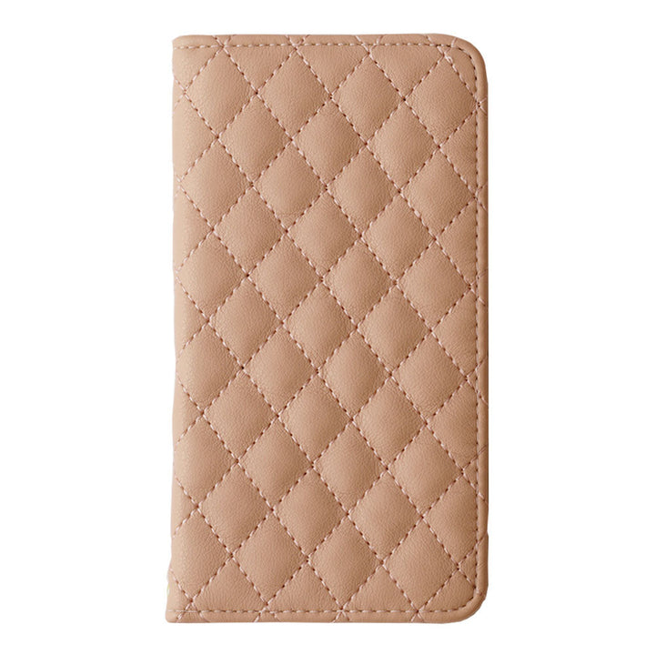 Quilted Diary Case with Mirror for AQUOS Series