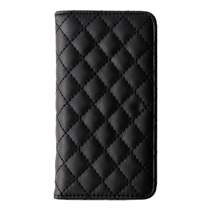 Quilted Diary Case with Mirror for AQUOS Series
