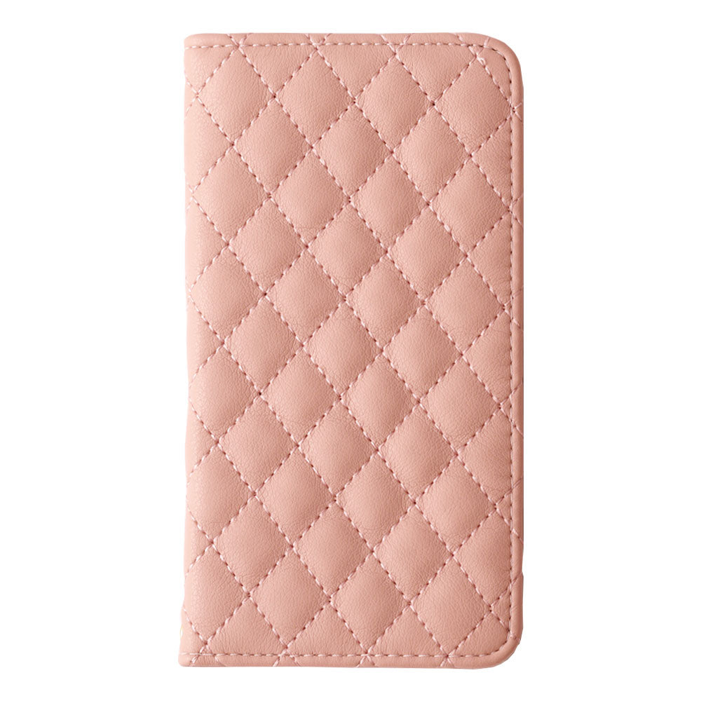 Quilted Diary Case with Mirror for AQUOS Series