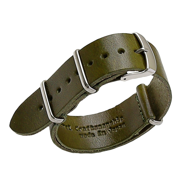 本革 栃木レザー NATOタイプ スマートウォッチ 腕時計ベルト