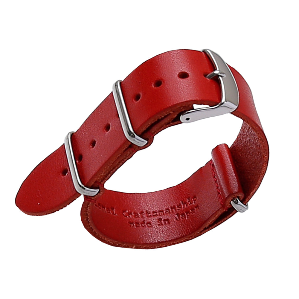 本革 栃木レザー NATOタイプ スマートウォッチ 腕時計ベルト – COVERARY